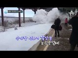 열차 기다리다 ‘눈폭탄’_채널A_뉴스TOP10