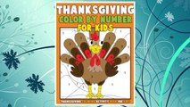 Download PDF Color by Number for Kids: Thanksgiving Coloring Activity Book for Kids: A Thanksgiving Childrens Coloring Book with 25 Large Pages (kids coloring books ages 4-8) FREE