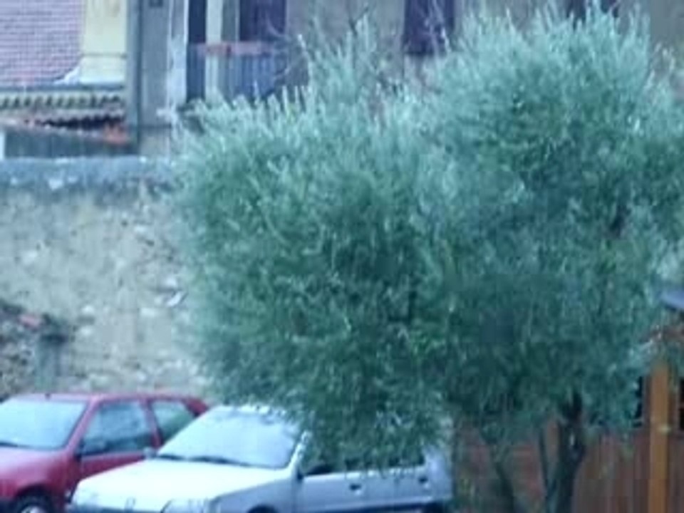 Neige à Marseille