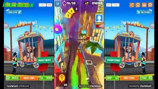 Subway Surfer Las Vegas 1 Vs Bus Rush 2 Newest Gameplay Android for Kid. Ep.1