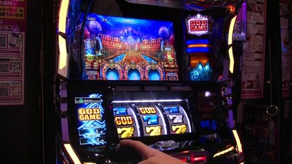 アナザーゴッドポセイドン 青７→イージス 盾１４個ストック・・・楽しい！