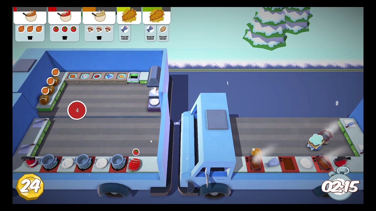 [Overcooked](3-3) 火燒車 Oct 17'