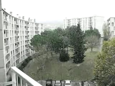 Neige à Marseille