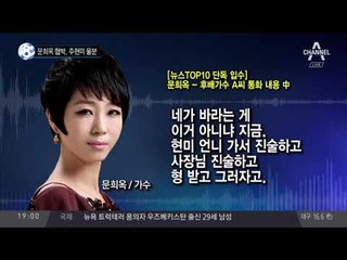 문희옥 협박, 주현미 울분