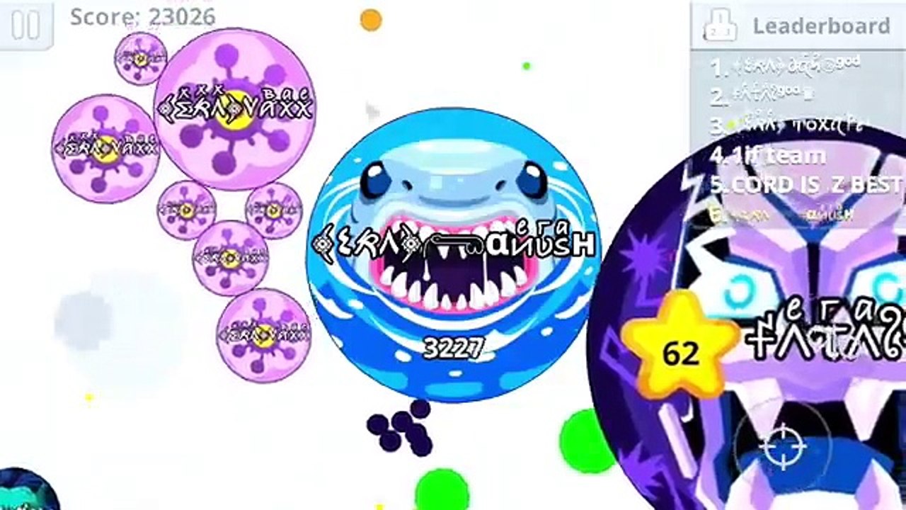 Agar.io Mobile | Solo Server Domination | Unlocked Shark Skin! | Dope Bait + Amazing Presplit!