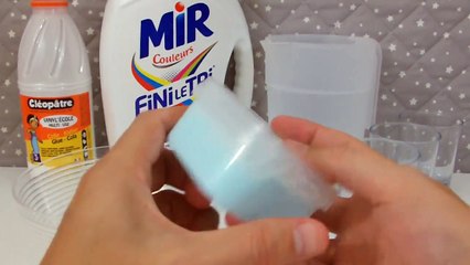 Comment faire du Slime ? Recette du Slime avec de la lessive - No borax Slime Recipe - Gloopy
