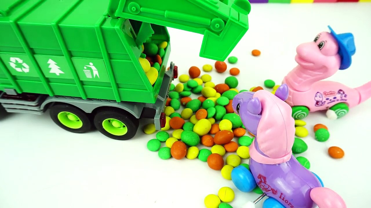 Kinetic Sand Rainbow Truck Car Bad baby Toys For Kids Learn Colors Video for Children