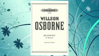 Download PDF Osborne: Rhapsody for Bassoon FREE