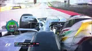 Lewis Hamilton Sets New Track Record At COTA  2017 US Grand Prix