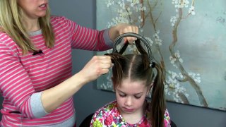 Rainbow Hairstyle - For Easter, Crazy Hair Day & More