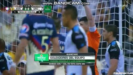 Oribe Peralta Goal ~ Club America vs Queretaro 1-0