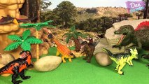 11 DINOSAURS ANIMALS SURPRISE TOYS 3D PUZZLES for kids - Tyrannosaurus Spinosaurus Velociraptor