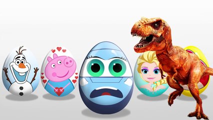 Learn Colors Surprise Eggs! McQueen! Angry Birds! Olaf! Anna!