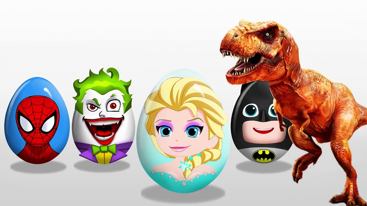 LEARN COLORS! BABY HULK! Batman! Spiderman! Joker! Disney Princess!