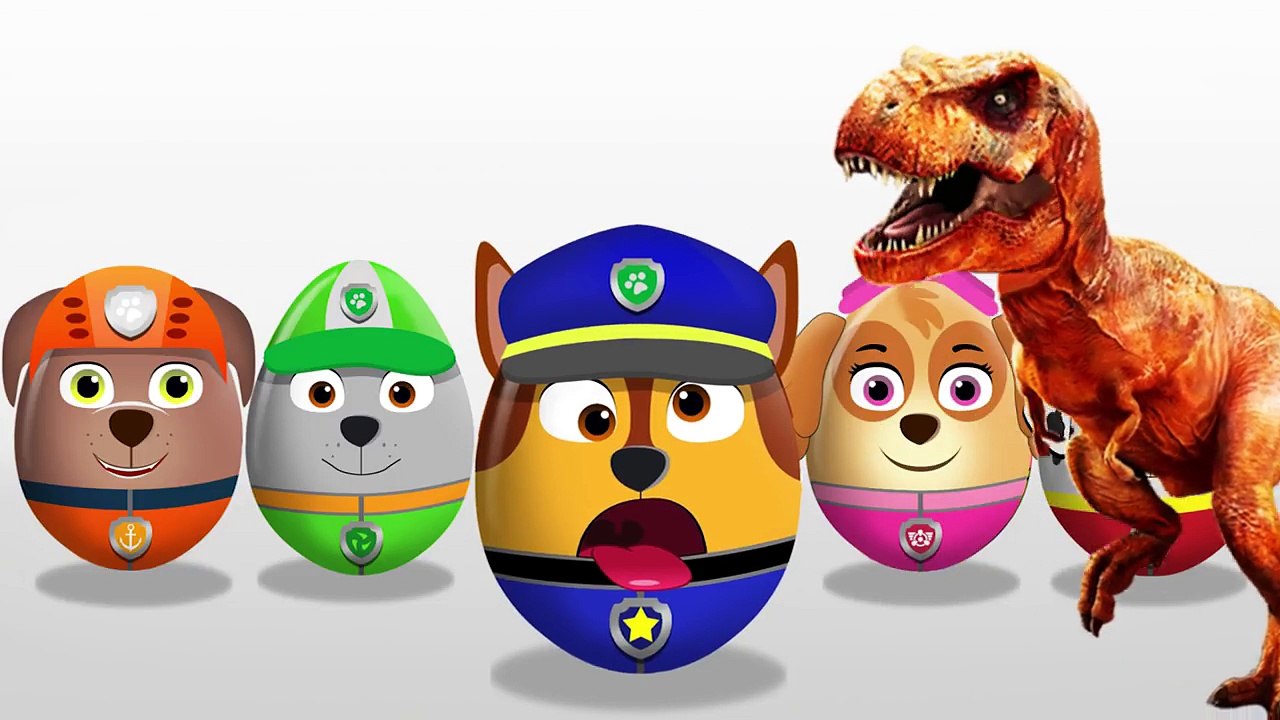 Learn Colors! Paw Patrol! Surprise Eggs! Chase! Video for kids!
