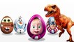SURPRISE EGGS! LEARN COLORS! SPIDERMAN! McQueen! Masha and the Bear! Paw Patrol! Doc McStuffins