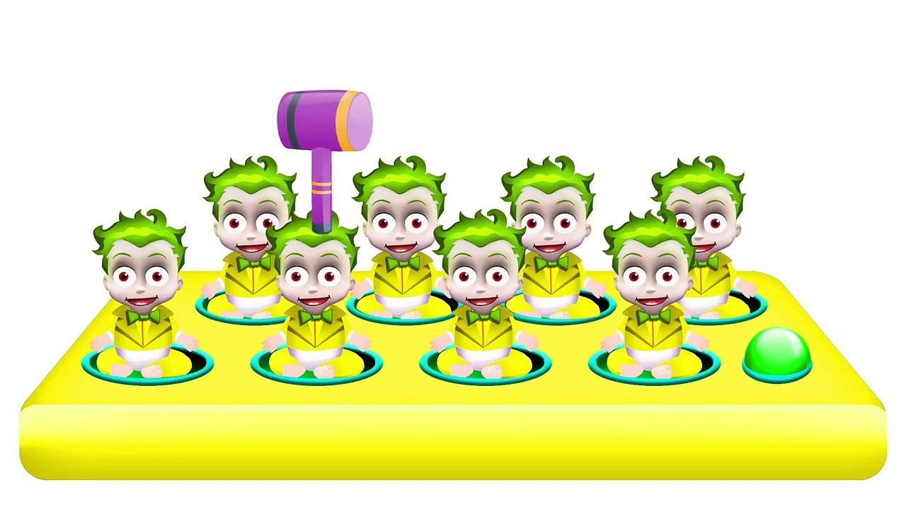BABY JOKER! LEARNING COLORS! Video for kids and toddlers!