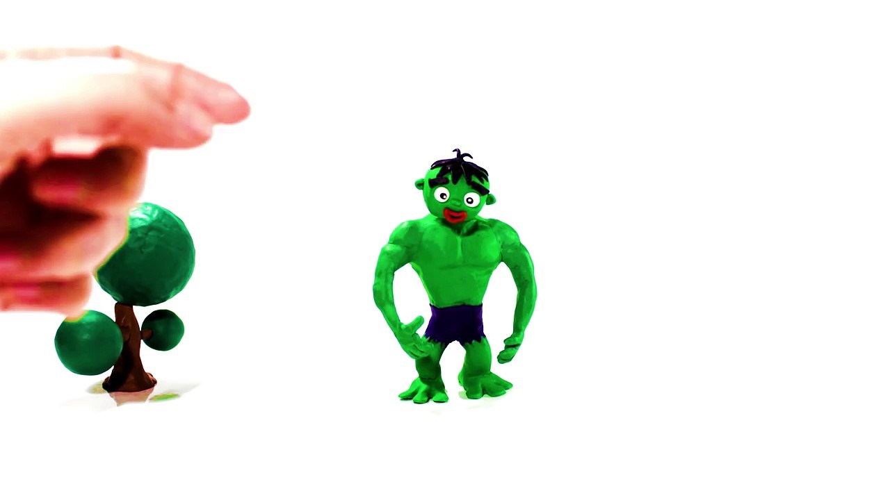 HULK EAT BIG ICE CREAM!!!!! VERY FUNNY VIDEO! Play Doh Stop Motion!
