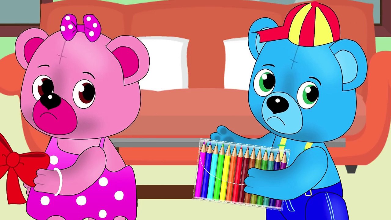 NEW! Mega Gummy Bear toy Car Racing! Finger Family Nursery Rhymes for children!