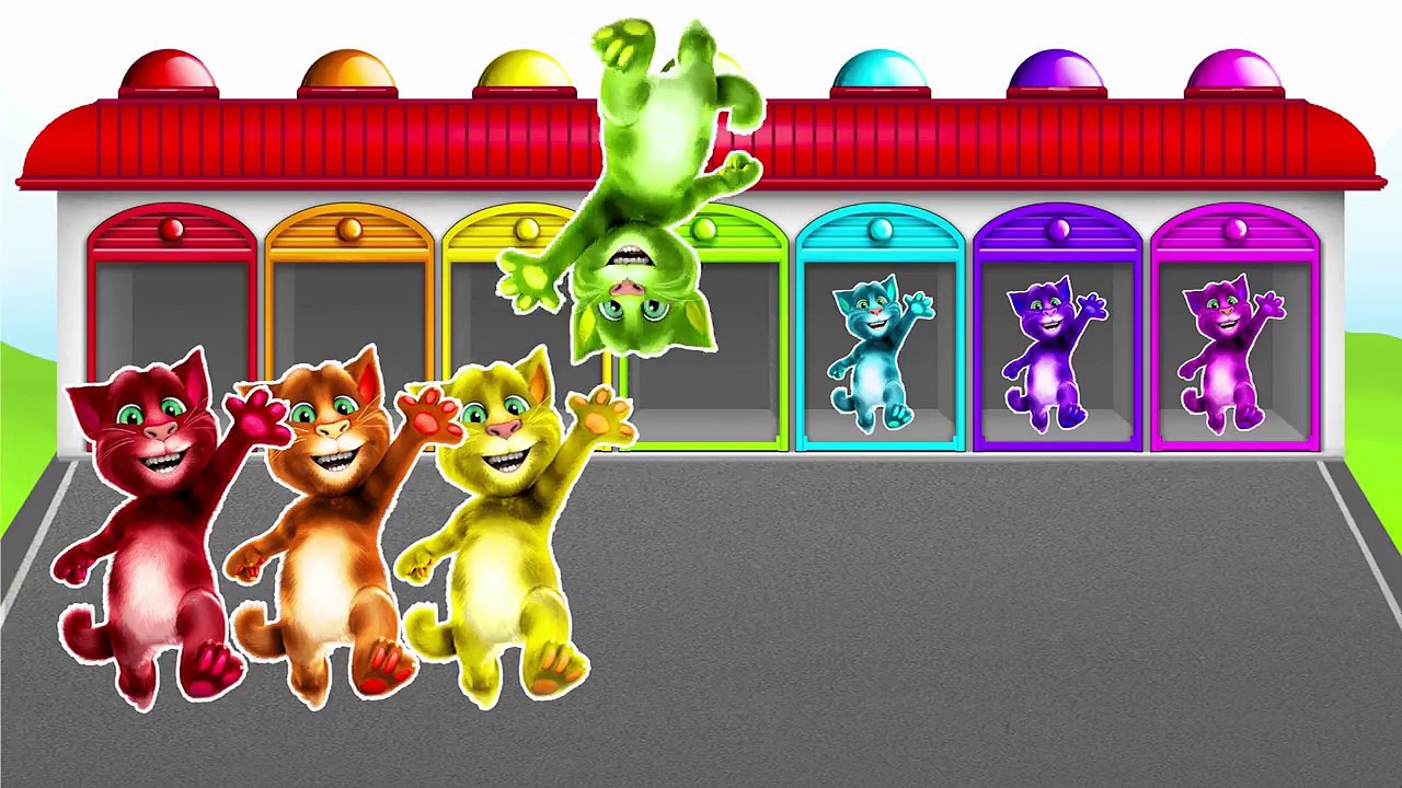 NEW! Talking Tom! Learn Colors! Video for kids and toddlers!