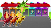 NEW! DINOSAUR! MASHA and the BEAR!!! LEARN COLORS AND NUMBERS! Video for toddlers!