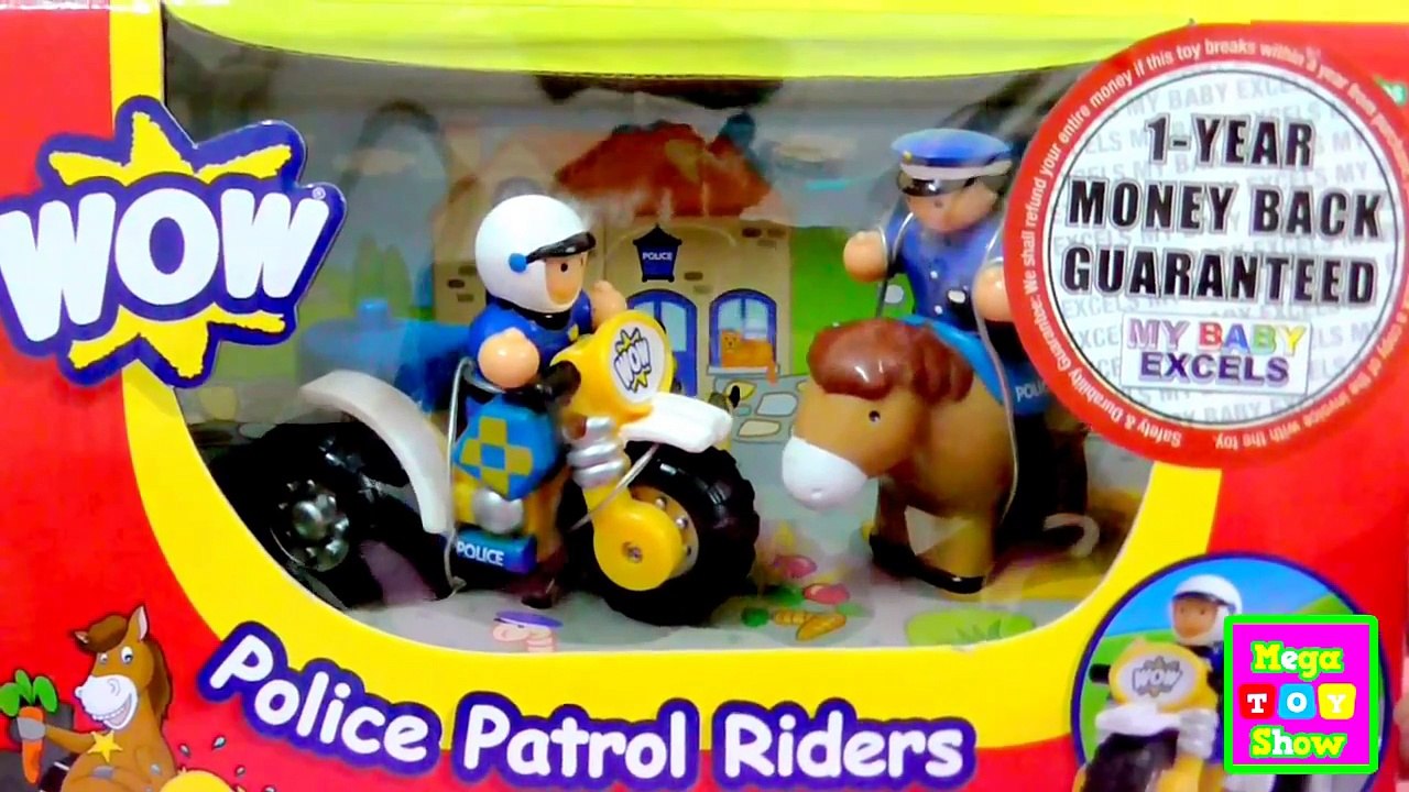 Police Patrol Riders toy Unboxing and Review [Wow Toys]