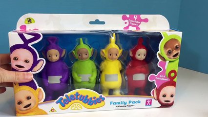 NEW 2017 TELETUBBIES Family Figure Pack Toy Set OPENING!-YylZj5CVEzc