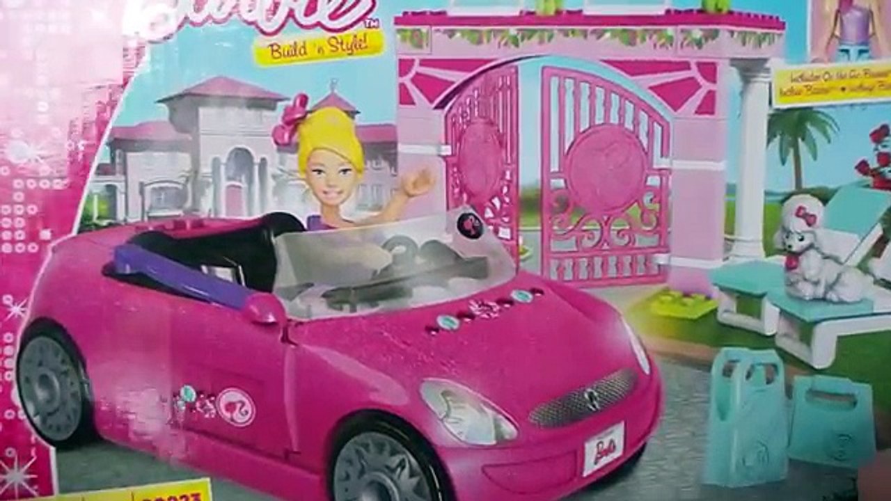 LEGO BARBIE CONVERTIBLE ON THE GO MEGA BLOKS
