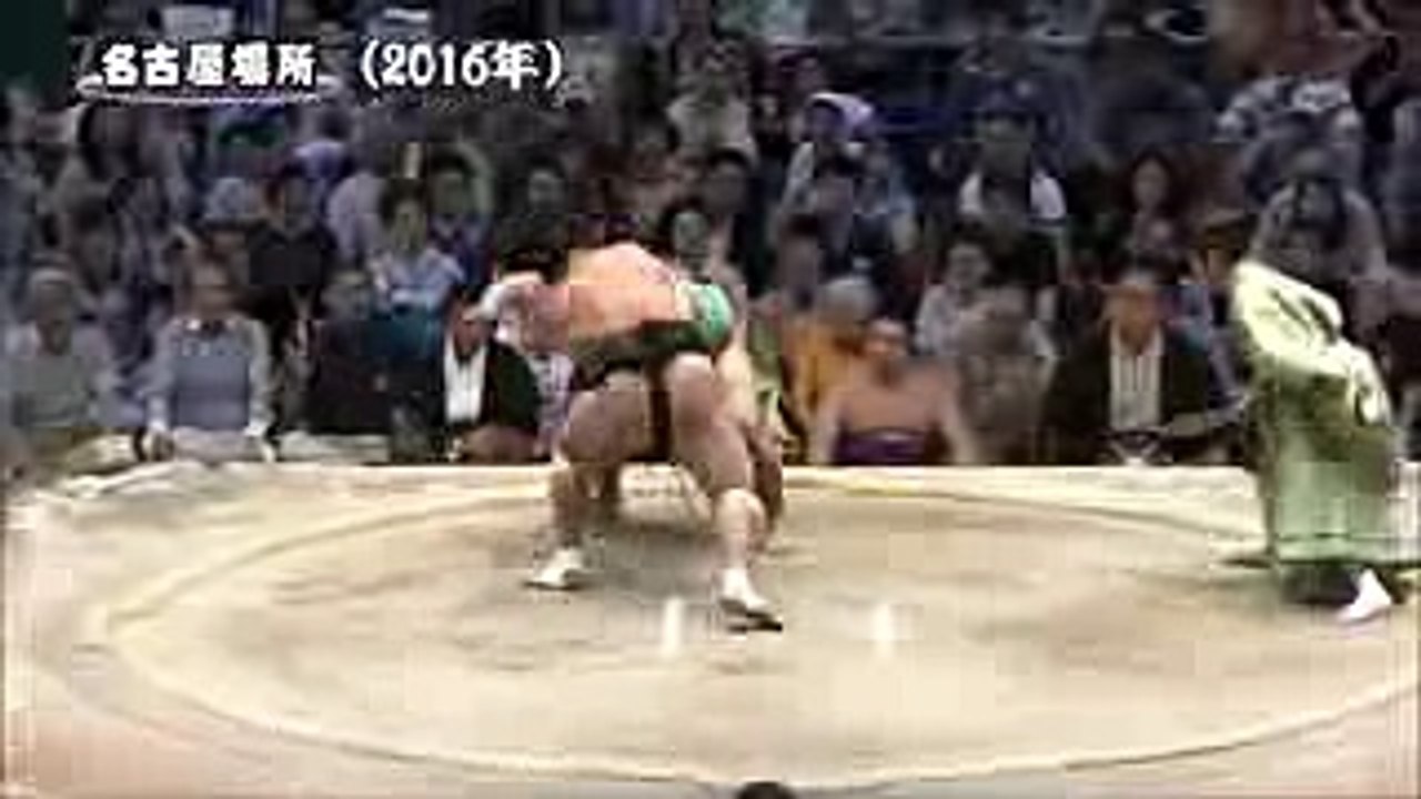 [大相撲] 名勝負 日馬富士 対 嘉風 2番