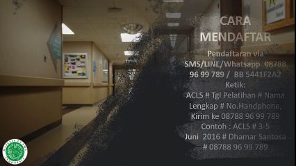 08788 96 99 789 - Informasi Pelatihan ACLS PERKI 2020