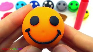 Play & Learn Colours with Play Dough Smiley Face Sesame Street Molds Fun & Creative Video for Kids