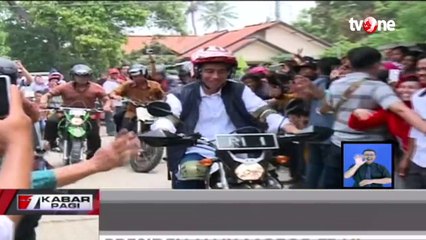 Blusukan, Presiden Naik Motor Trail Kunjungi Muara Gembong Bekasi