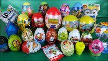 Surprise eggs Disney figures Toy Story Thomas & Friends Kinder Moshi Monsiters Easter eggs