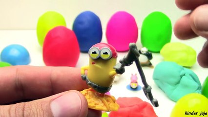 PLAY - DOH PLASTELIN Jaja sa iznenadjenjem !!! Igracke iz KINDER JAJA , Surprise eggs Play Doh