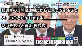 【池上無双・無慈悲】池上彰選挙特番＠テレ東「『リベラル』〇〇と呼ばれたくない人達の自称」