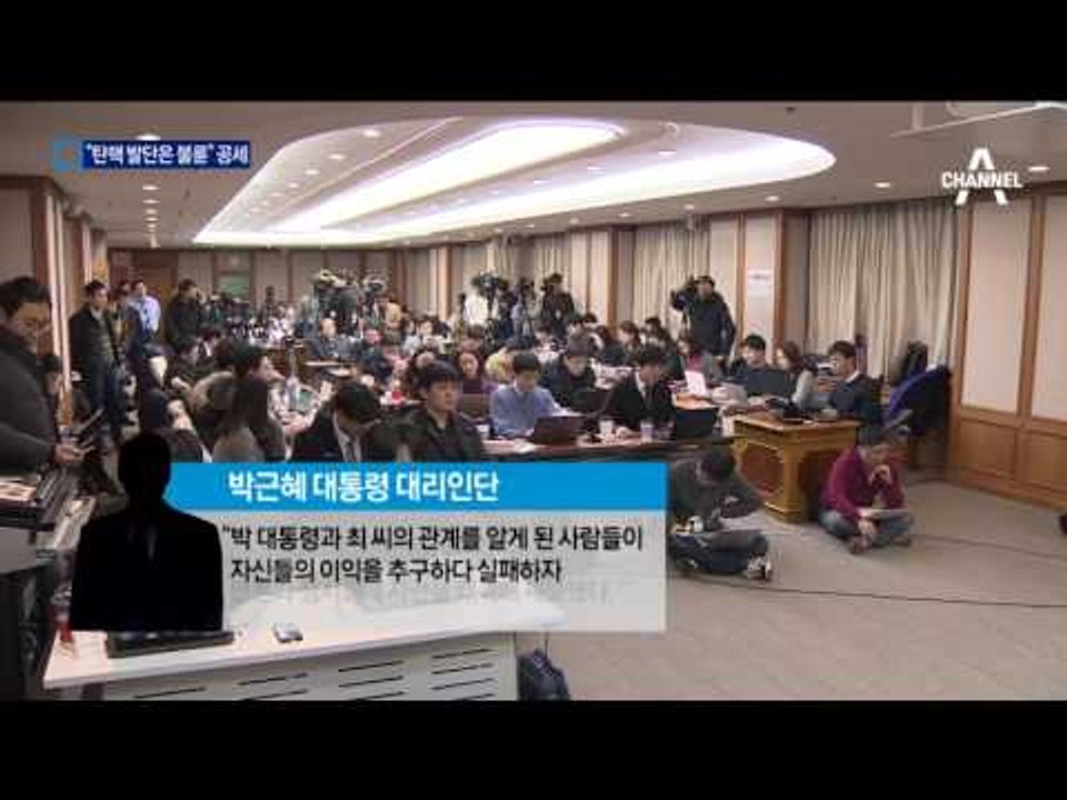 “탄핵 발단은 최순실 고영태 불륜” 주장