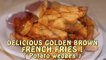 Fried Potato Wedges Recipe ( French Fries Recipe )