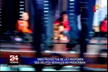 Contrapropuestas a pena de muerte: proyectos proponen que delitos sexuales no prescriban