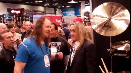 Chad Smith (Red Hot Chili Peppers) Meets Nicko McBrain of Iron Maiden