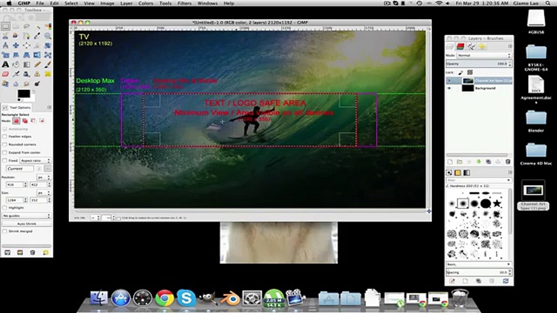 ⁣How to make YouTube Channel Art for all Devices!