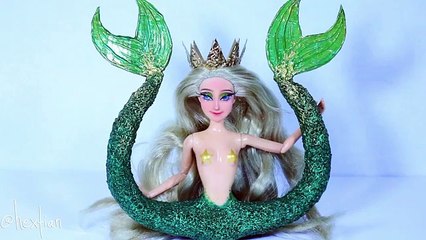 How to make a Melusine Doll [ TWIN TAILED MERMAID ]