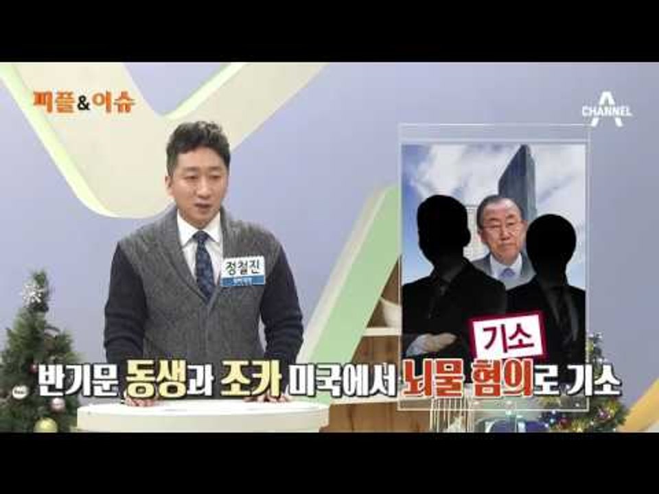 반기문 동생과 조카 미국에서 뇌물 혐의로 기소