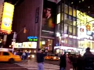 Vue 360 degres de  Times Square