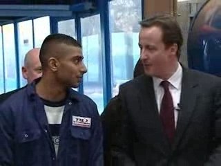 Conservative leader visits North East