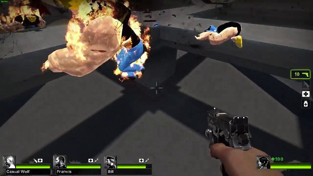 Tank Challenge - Left For Dead 2 (Funny Moments)