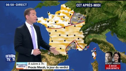 Un temps plus nuageux mais des températures en légère hausse ce jeudi