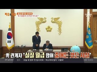 월급 줄어든 청와대, 특수활동비 35억은 어디로?