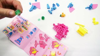 Shopkins Kinstructions Shopping Cart Block Building Set With Two Figures By The Bridge Direct