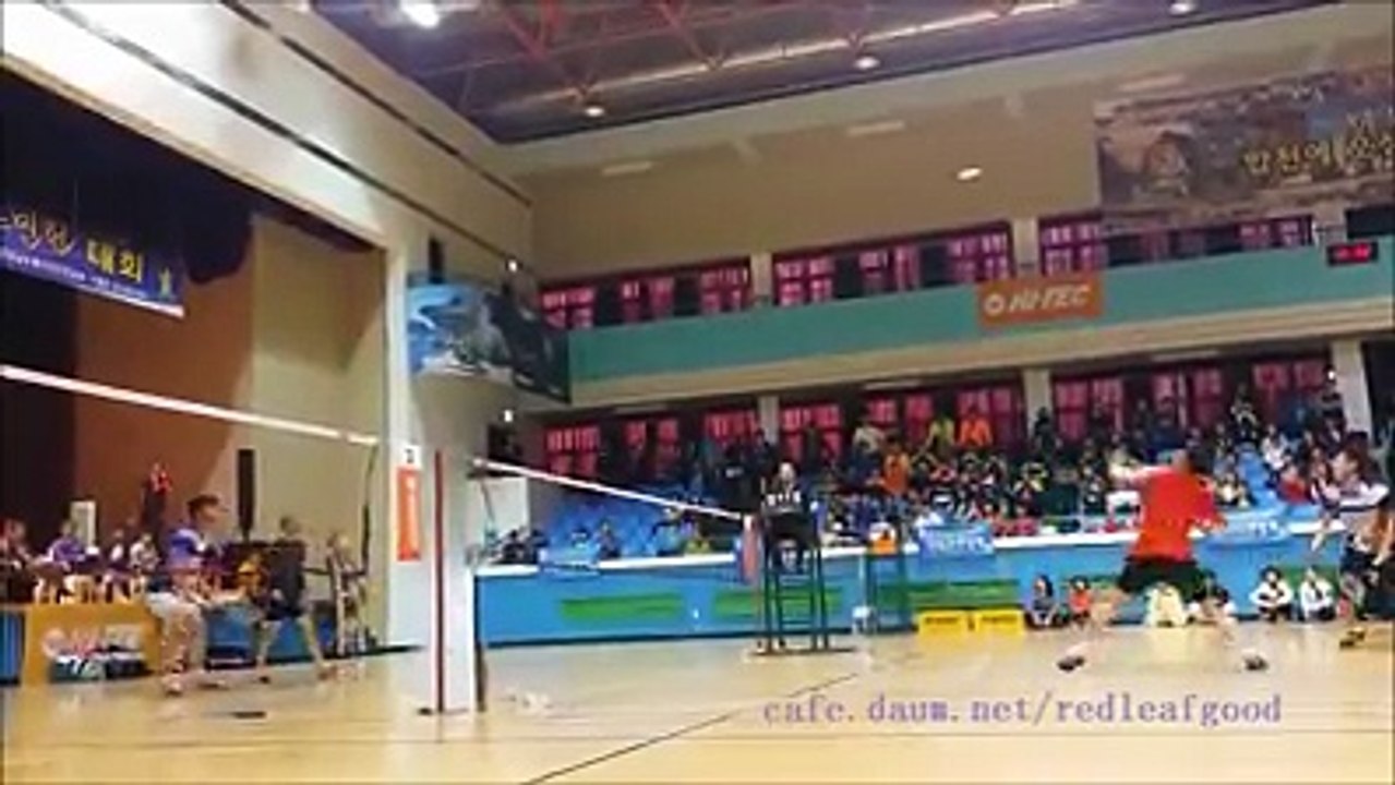Opponent got frustrated during the match
