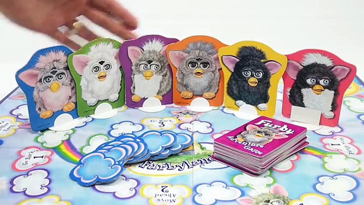 Furby Adventure Game #41243, 1999 Milton Bradley - Help Furby Get Home!